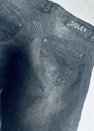 Джинси sisley джинсові штани жіночий одяг джинсові брюки джинси штани брюки
