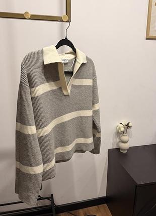 Светр жіночий mango оверсайз у смужку xs