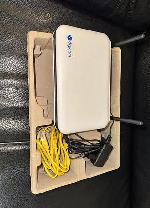 Беспроводной adsl модем роутер digicom raw300-a02