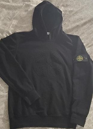 Худі stone island чорне розмір m