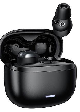 Бездротові навушники hoco eq37 anc bluetooth 6.0, tws з активним шумозаглушенням, сенсорним керуванням і зарядним кейсом чорні