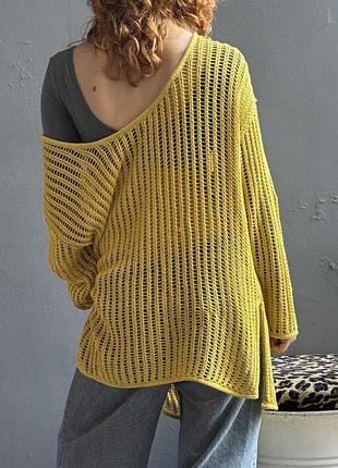 Кофта сітка від massimo dutti  розмір l. 5