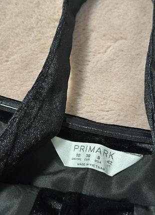 Велюровий корсетний топ від primark 3