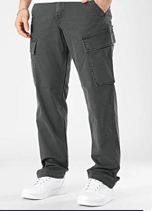 Levi's cargo pants charcoal grey штани карго (xxl)