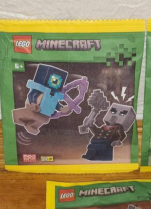 Конструктор lego minecraft лего майнкрафт сток 3