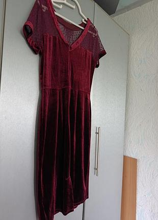 Оксамитова сукня 6