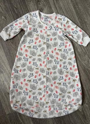 Флісовий спальний мішок carter’s 3-6 міс.