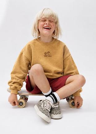 Світшот оверсайз zara худі джемпер светр реглан на хлопчика і дівчинку