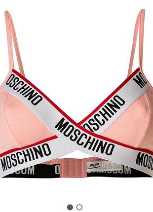 Бюстгальтер топ оригинал moschino casual stretch