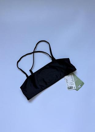 Стильний чорний верх від купальника h&m (новий з біркою)