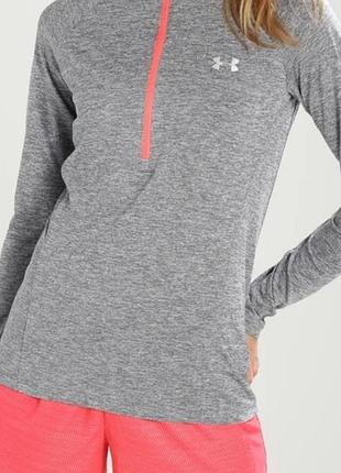 Under armour спортивний лонгслів кофта зіпка