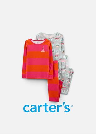 Піжами для дівчинки carter's набір кофта та штани
