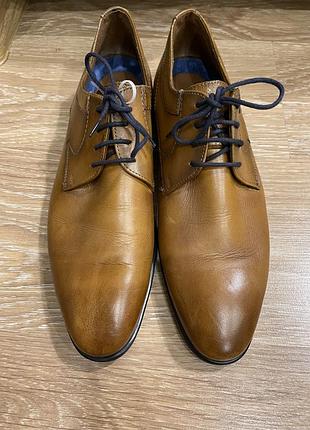 Lloyd madison homme cognac кожаные туфли 4