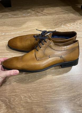 Lloyd madison homme cognac кожаные туфли 6