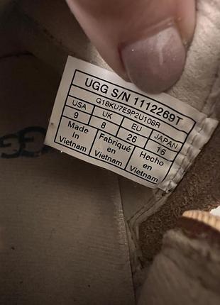 Угги дитячі ugg коричневі 26 розмір 4