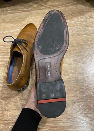 Lloyd madison homme cognac кожаные туфли 8