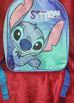 Рюкзак дитячий disney стіч блакитний маленький