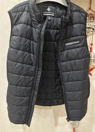 Жилетка для хлопчика cross sportswear чорна, розмір 150