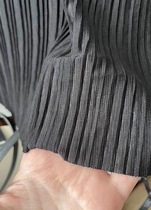 Плісирована блуза з горлом zara 6
