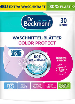 Листы для стирки цветного белья dr. beckmann color protect blütenfrisch, 30 шт