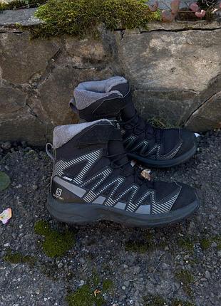 Оригінальні водонепроникні черевики salomon н (size 37)