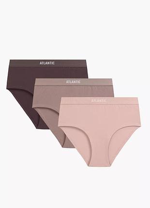 Жіночі трусики atlantic набір 3 штуки
