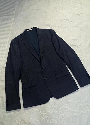 Пиджак мужской bertoni турция 43% шерсть