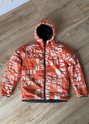 Куртка дитяча демосезонна двостороння the north face оригінал та