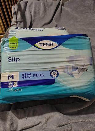 Підгузки для дорослих tena slip plus розмір m (28 шт)
