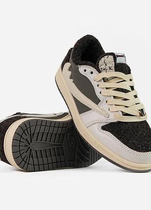 Nike labubu x travis scott x air jordan 1 low