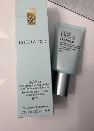 Уцінка! крем з тональним ефектом estee lauder daywear sheer tint  spf 15