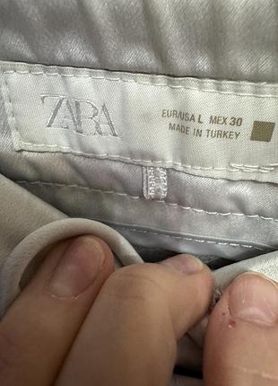 Сірі штани палаццо zara 4