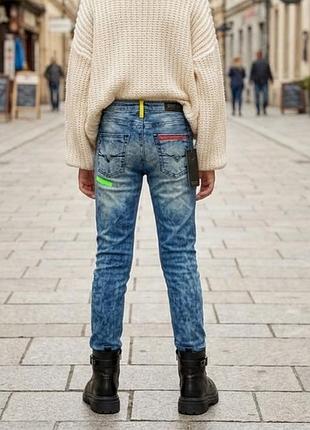 Джинси підліткові guess skinny fit сині 2