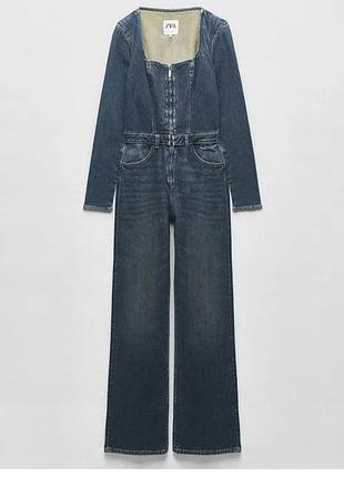 Джинсовий комбез бренду zara