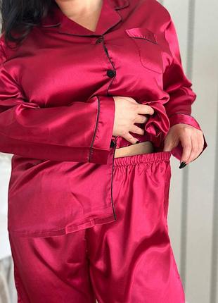 Женская пижама plus size 🤍 8