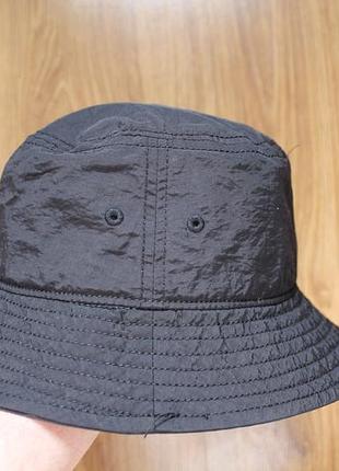 Черная унисекс нейлон панама jack &amp; jones (bucket hat)