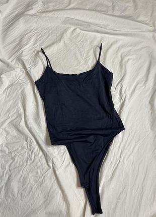 Боді-майка жіноче zara чорне без рукавів з підкладкою