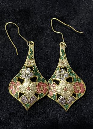 Сережки підвіски sea gems uk