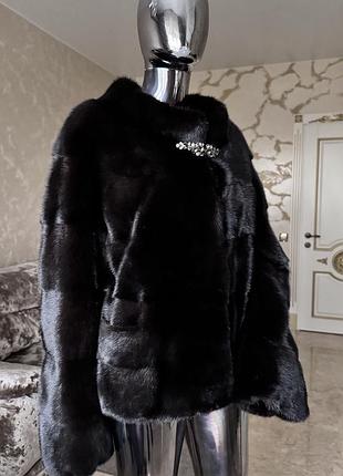 Норковый полушубок manzari
