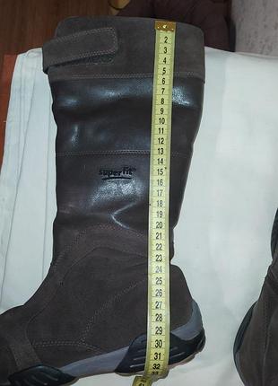 Кожаные сапоги superfit p 37 10