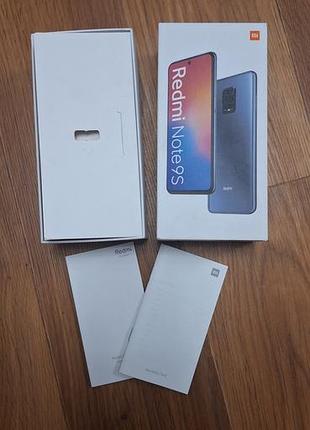 Коробка от смартфона xiaomi redmi note 9s