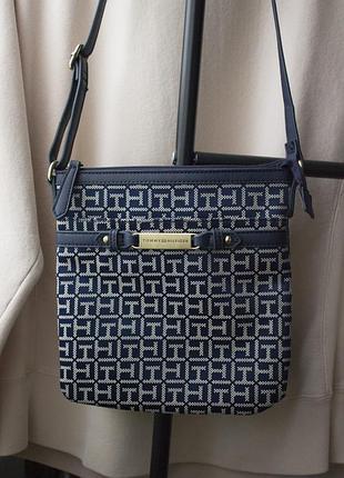 Жіноча сумка tommy hilfiger monogram emerson оригінал new!