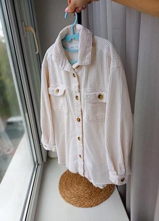 Сорочка тепла вельветова zara