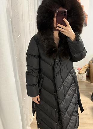 Пуховик з міхом