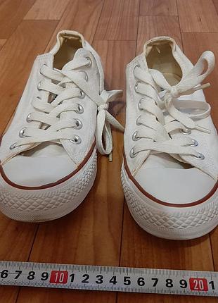 Кросівки, кеди, марка "converse", білого кольору, виробництво в'єтнам