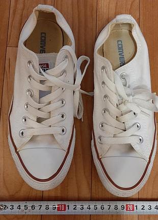 Кроссовки, кеды, марка "converse", белого цвета, производство вьетнам