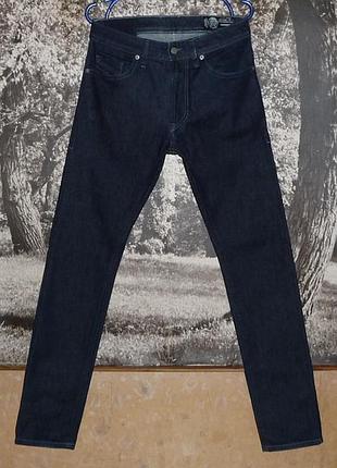 Оригінальні вузькі джинси "diesel thommer" slim-skinny w30 l32 пояс — 80 см.