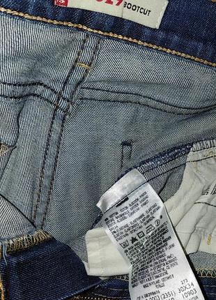 Джинси levi's 10529 bootcut індіго 30x34 6