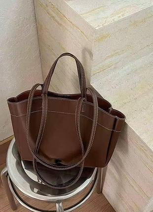 Сумка-тоут жіноча zara 2