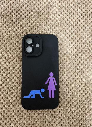 Чохол для iphone 16 з принтом
